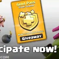 Join the Gold Pass Giveaway for Clash of Clans at TutorGaming!